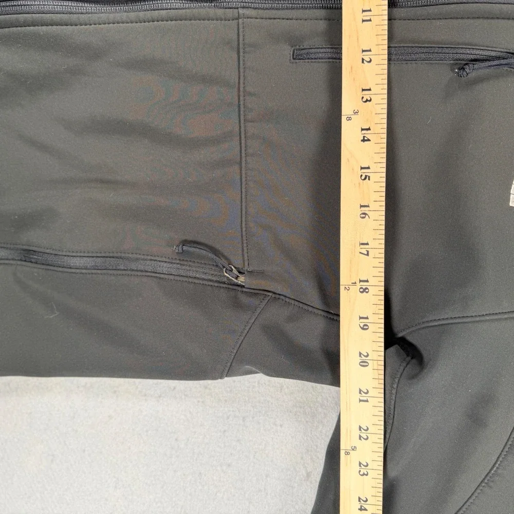 Y2K The North Face Mens Apex Bionic Softshell Jacket Black Zip Windproof